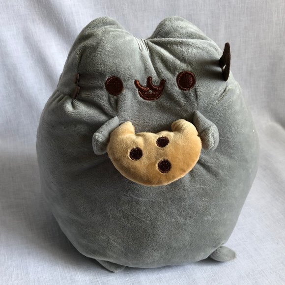 Sushi Cat Chocolate Chip Cookie Plush Toy - Picture 1 of 5